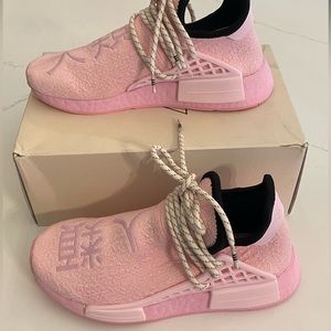 Adidas NMD Hu Pharrell Size 5 Pink (GY0088) New in Box